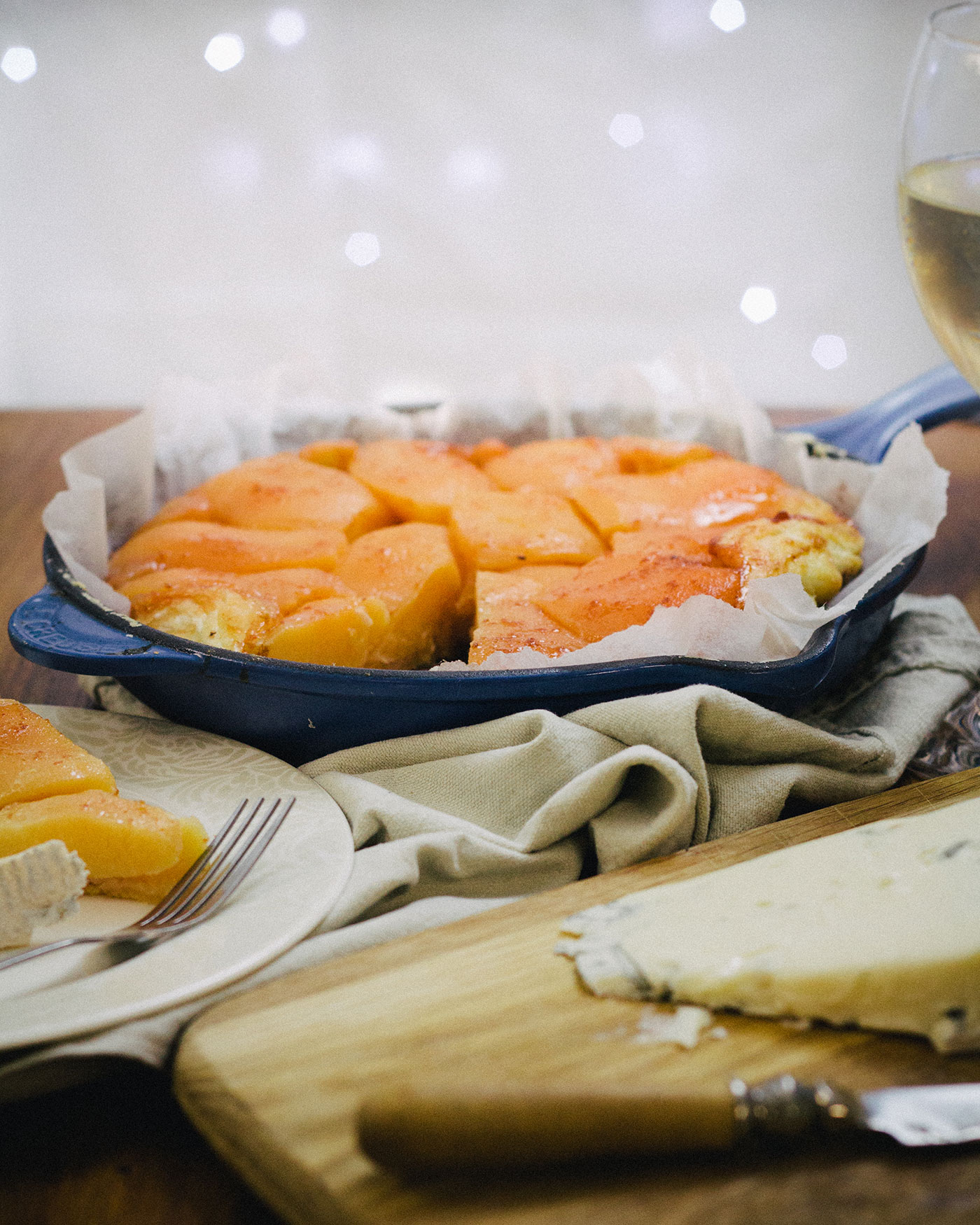 Quince Tarte Tatin with Gorgonzola Recipe